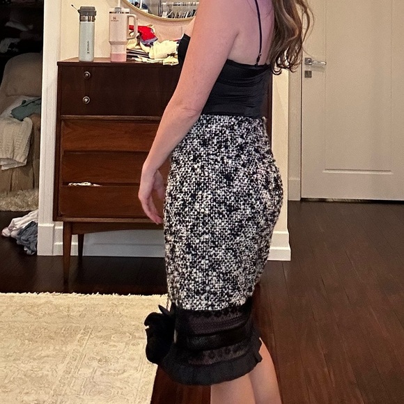 Richard Tyler Couture Wool Blend Vintage Skirt - Picture 6 of 10